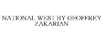 NATIONAL WEST BY GEOFFREY ZAKARIAN