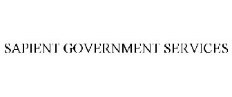 SAPIENT GOVERNMENT SERVICES