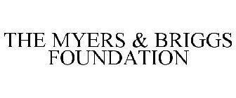 THE MYERS & BRIGGS FOUNDATION