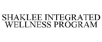 SHAKLEE INTEGRATED WELLNESS PROGRAM