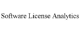 SOFTWARE LICENSE ANALYTICS