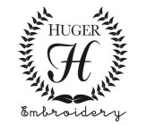 HUGER H EMBROIDERY