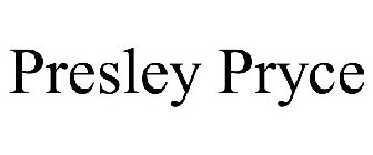 PRESLEY PRYCE