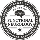 INTERNATIONAL BOARD OF FUNCTIONAL NEUROLOGY