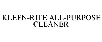 KLEEN-RITE ALL-PURPOSE CLEANER