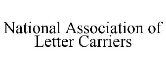 NATIONAL ASSOCIATION OF LETTER CARRIERS