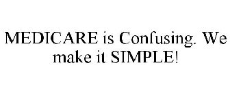 MEDICARE IS CONFUSING. WE MAKE IT SIMPLE!