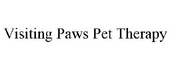 VISITING PAWS PET THERAPY