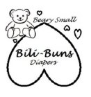 BEARY SMALL BILI-BUNS DIAPERS