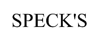 SPECK'S