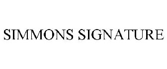 SIMMONS SIGNATURE