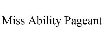 MISS ABILITY PAGEANT