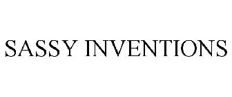 SASSY INVENTIONS