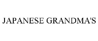 JAPANESE GRANDMA'S