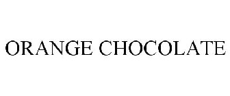 ORANGE CHOCOLATE