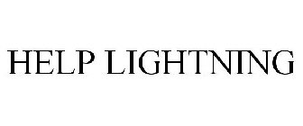 HELP LIGHTNING