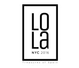 LOLA NYC 2016 TREASURES OF SPAIN