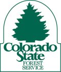 COLORADO STATE FOREST SERVICE