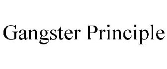 GANGSTERPRINCIPLE
