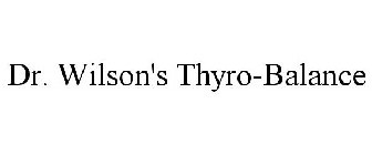 DR. WILSON'S THYRO-BALANCE