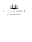 ARIBA INVESTMENTS RESIDENTIAL · COMMERCIAL · RETAIL · EB5 SAN FRANCISCO · KARACHI · DUBAI · SHANGHAI