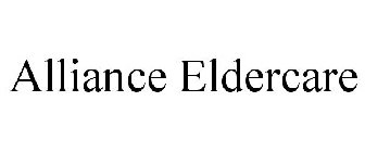 ALLIANCE ELDERCARE