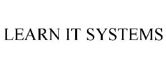 LEARN IT SYSTEMS