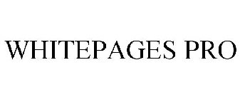 WHITEPAGES PRO