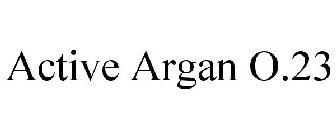 ACTIVE ARGAN O2.3