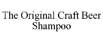 THE ORIGINAL CRAFT BEER SHAMPOO