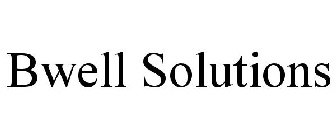 BWELL SOLUTIONS