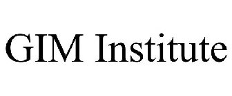 GIM INSTITUTE