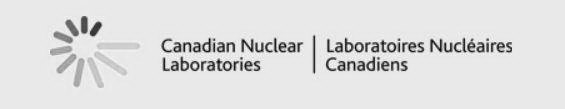 CANADIAN NUCLEAR LABORATORIES LABORATORIES NUCLERAIRES CANADIENS