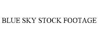 BLUE SKY STOCK FOOTAGE