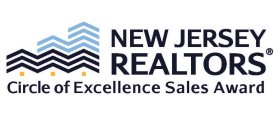 NEW JERSEY REALTORS CIRCLE OF EXCELLENCE SALES AWARD