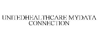 UNITEDHEALTHCARE MYDATA CONNECTION