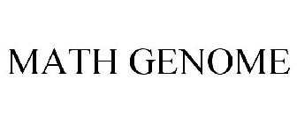 MATH GENOME