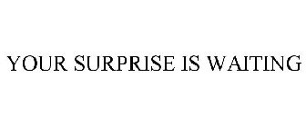 YOUR SURPRISE IS WAITING