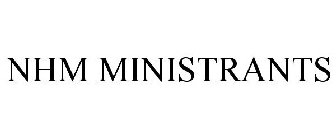 NHM MINISTRANTS