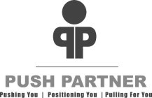 PP PUSH PARTNER PUSHING YOU POSITIONING YOU AND PULLING FOR YOU
