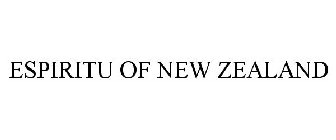 ESPIRITU OF NEW ZEALAND