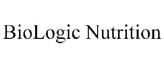 BIOLOGIC NUTRITION