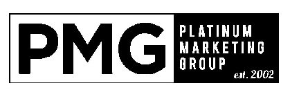 PMG PLATINUM MARKETING GROUP EST. 2002