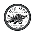 HIP HOP CULTURE 40TH ANNIVERSARY 1974-2014 AJAII