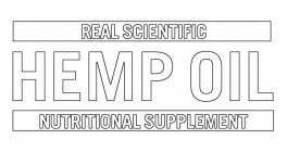 REAL SCIENTIFIC HEMP OIL NUTRITIONAL SUPPLEMENT