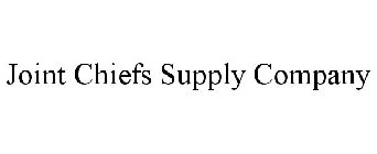 JOINT CHIEFS SUPPLY COMPANY