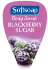 SOFTSOAP BODY SCRUB BLACKBERRY SUGAR