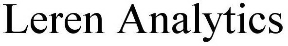 LEREN ANALYTICS