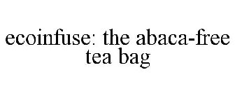 ECOINFUSE: THE ABACA-FREE TEA BAG