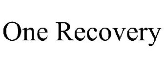 ONE RECOVERY